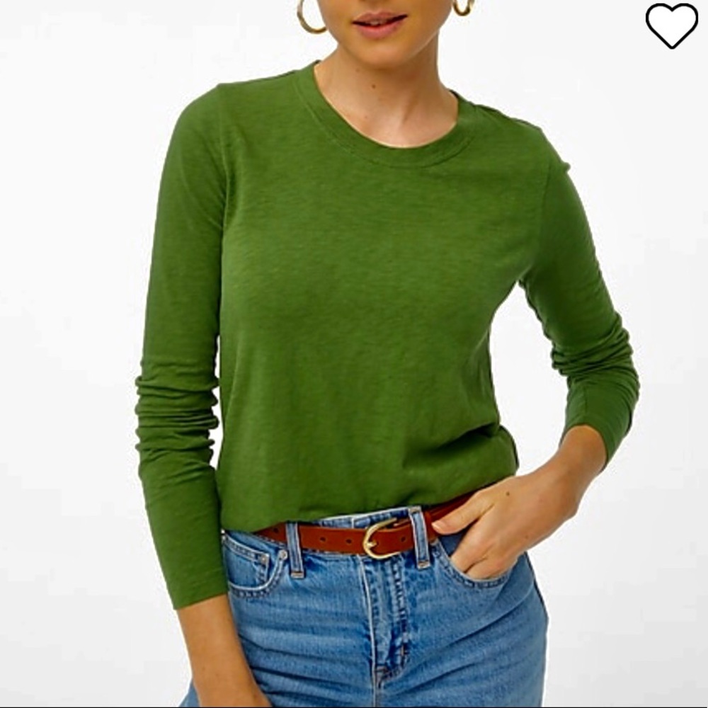 Jcrew Mercantile Green Long Sleeve Shirt.